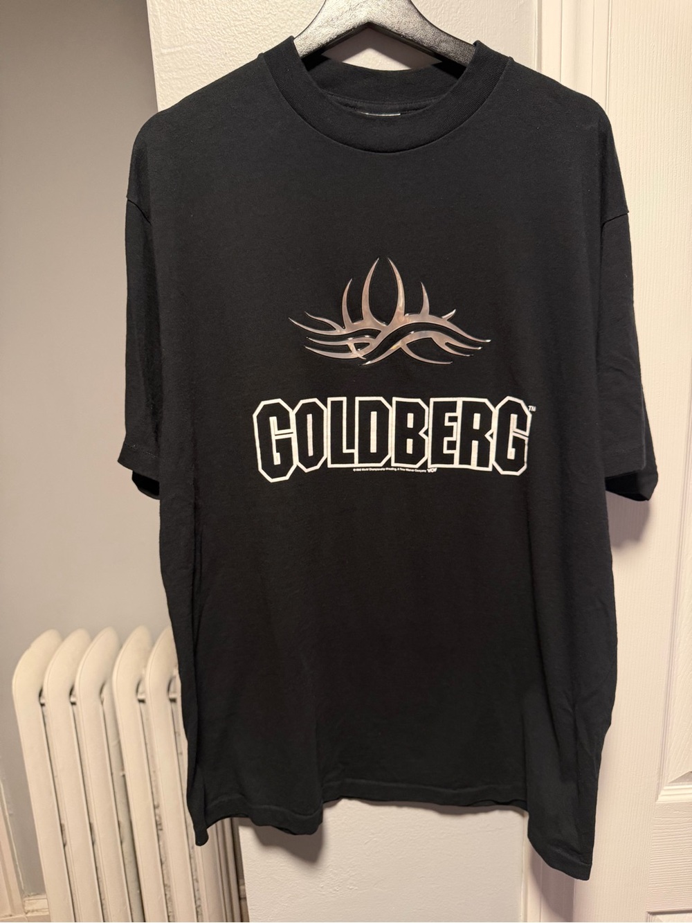 Vintage 1998 WCW Goldberg Tattoo T shirt Size Men’s XL